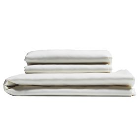 VEVOR 4-Piece Bed Sheet Set - King Size, 100% Brushed Microfiber Bedding Set with 2 Pillowcases, 1 Flat Sheet & 1 Fitted Sheet